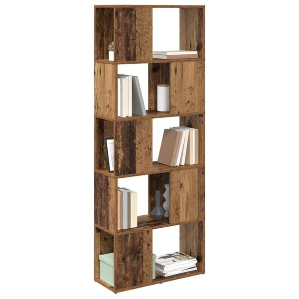 vidaXL TV-benksett Veggmontert Brun 60 x 24 x 156 cm Konstruert tre