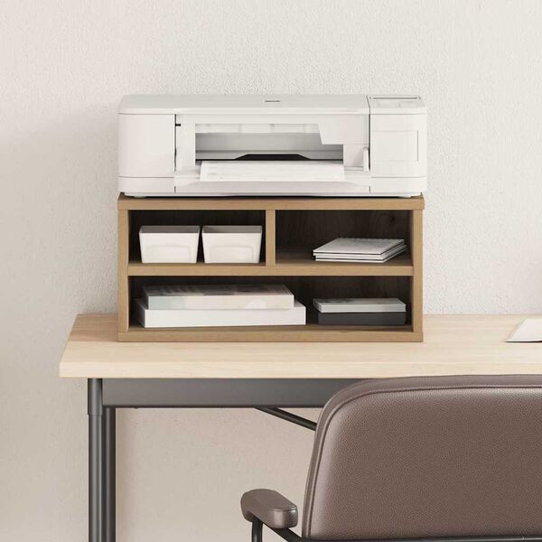 vidaXL Skiverstativ artisan eik 49 x 40 x 22.5 cm Konstruert tre