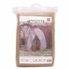 Nature Vintertrekk med glidel&aring;s fleece 70 g/m&sup2; beige 2x1,5x1,5 m