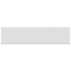 vidaXL Vinduskarmer Hvit 60 x 25 x 4,5 cm PVC