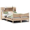 vidaXL Sengeramme uten madrass 150x200 cm heltre furu