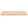 vidaXL Skrivebord 80x40x2,5 cm heltre furu