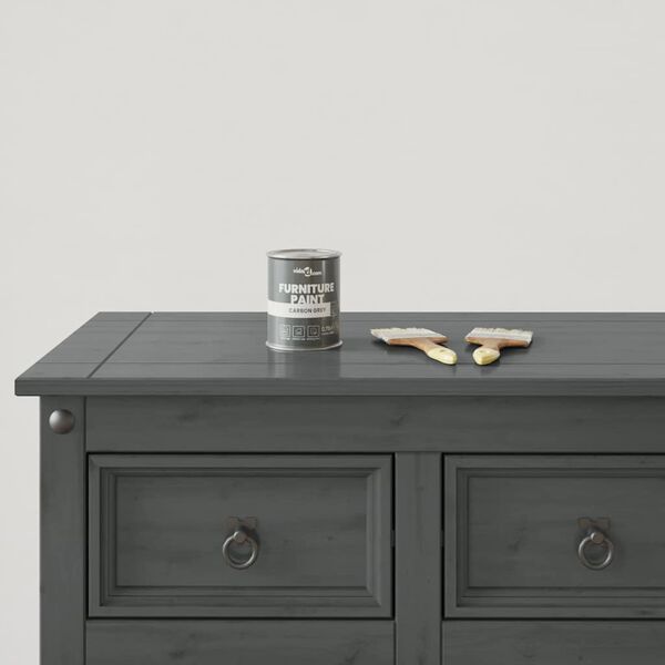 vidaXL Møbelmaling Grå 10 x 10 x 12,2 cm Veggdart