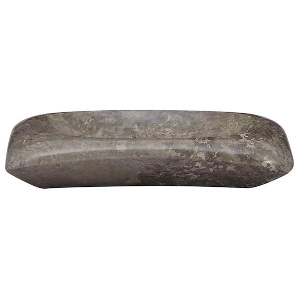 vidaXL Vask 50x35x10 cm marmor gr&aring;