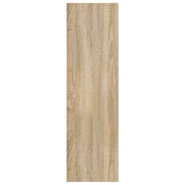 vidaXL Bokhylle/romdeler sonoma eik 100x30x103 cm