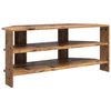 vidaXL Hj&oslash;rneTV-skap Gamle tre 102x40,5x45cm Konstruert tre
