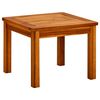 vidaXL Hagesalongbord 45x45x36 cm heltre akasie