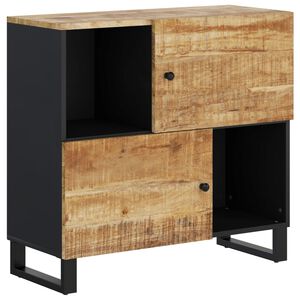 vidaXL Skjenk med 2 d&oslash;rer 80x33x75 cm heltre mango