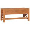vidaXL TV-benk 100x40x45 cm teak