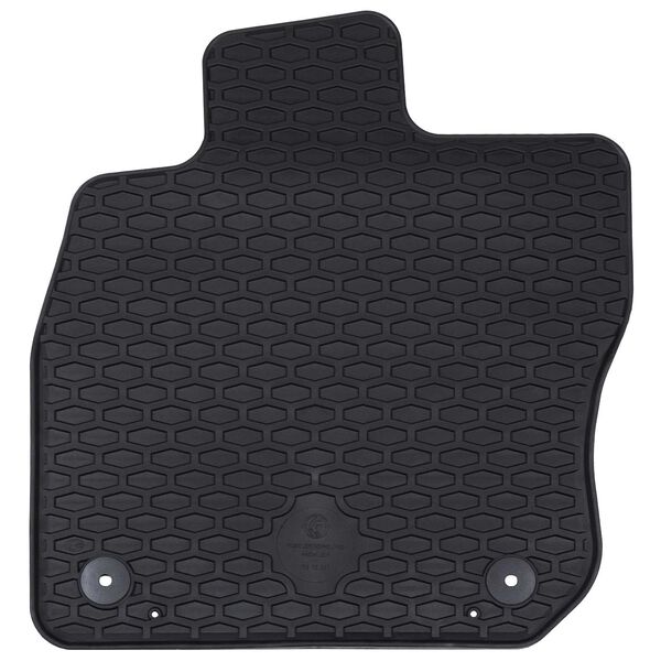 vidaXL Bilmatte 4 pcs Svart passer til VW GOLF VIII Variant 2020-