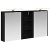 vidaXL Baderomsskapsett 3 stk. 116 x 16 x 62,5 cm Konstruert tre