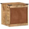 vidaXL Nattbord 45x40x45 cm heltre mango