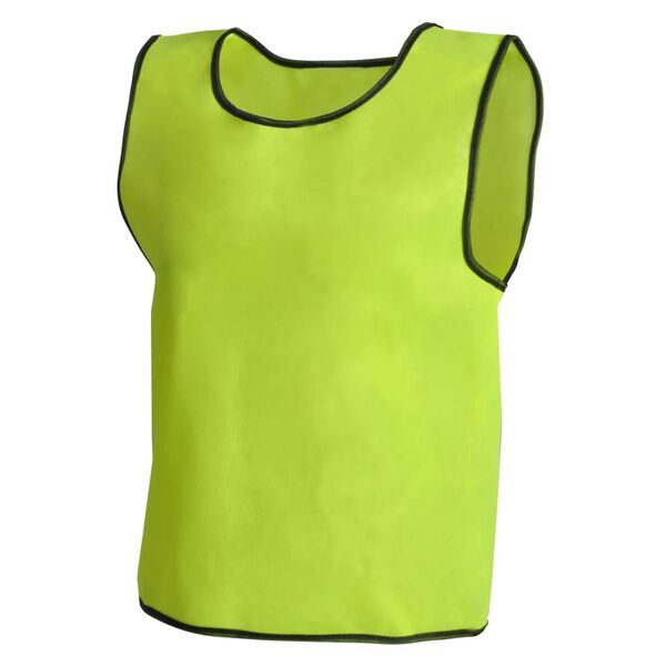 10stk Gul Sport Bib Junior