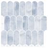 vidaXL Fj&aelig;rflis 20 pcs Lysebl&aring; 30 x 30 cm Polyuretan og PET