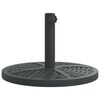 vidaXL Parasollfot for &Oslash;38 / 48 mm stenger 12 kg rund