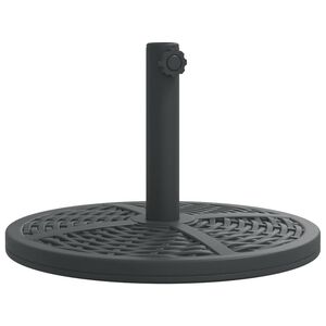 vidaXL Parasollfot for &Oslash;38 / 48 mm stenger 12 kg rund