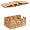 vidaXL Oppbevaringskurver 2 pcs Naturlig 35 x 25 x 17 cm Vannhyasint