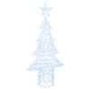 vidaXL Juletre 240 LED-lys Kaldhvit 180 cm Akryl