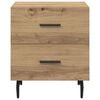 vidaXL Nattbordskap 2 pcs Artisan Eik 40 x 35 x 47,5 cm Konstruert tre