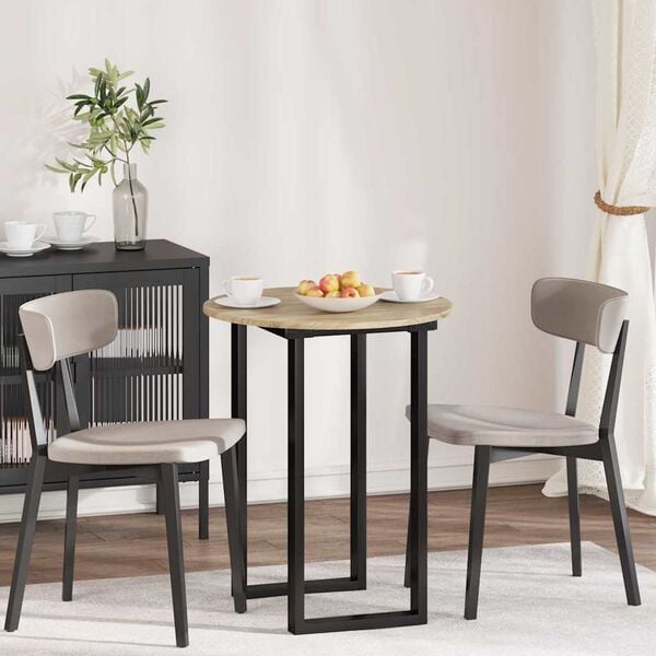 vidaXL Bordplate Sonoma eik 60 x 60 x 1,5 cm Konstruert tre