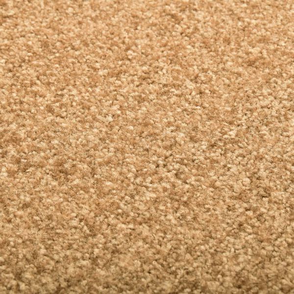 vidaXL Dørmatte vaskbar kremhvit 60x90 cm