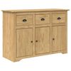 vidaXL Serviesskap BODO Honning brun 115,5 x 44 x 80 cm Konstruert tre