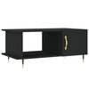 vidaXL Salongbord svart 90x50x40 cm konstruert tre