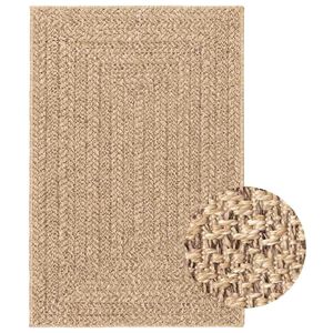 vidaXL Teppe ZIZUR 200x290 cm jute-utseende innend&oslash;rs og utend&oslash;rs