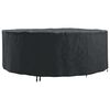 vidaXL M&oslash;belbeskyttelse 244 x 244 x 105 cm 210D Oxford Stoff Rund