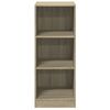 vidaXL Garderobe sonoma eik 48x41x102 cm konstruert tre