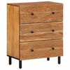 vidaXL Sideskap 60x33x75 cm heltre akasie