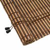vidaXL Rullegardin Brun 130 x 160 cm Bambus