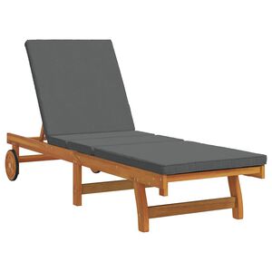 vidaXL Solstol Brun 199 x 63 x 85 cm Solid akasietre