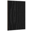 vidaXL Dekorpaneler 50 stk. Svart Eik 15 x 21 x 0.27 cm Konstruert tre