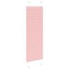 vidaXL pliss&eacute;gardin Rosa 40x150 cm Stoff Bredde 39,4 cm Polyester