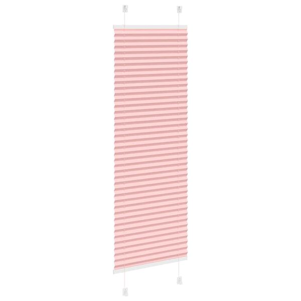 vidaXL pliss&eacute;gardin Rosa 40x150 cm Stoff Bredde 39,4 cm Polyester