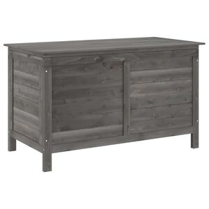 vidaXL Putekasse antrasitt 99x49,5x58,5 cm heltre gran