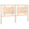 vidaXL Sengegavl 165,5x4x100 cm heltre furu
