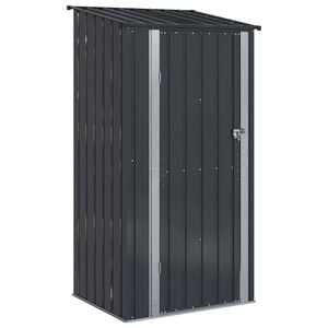 vidaXL Hageskur Antrasitt 103 x 86 x 200 cm Metall