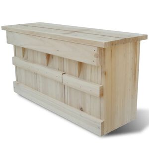 Fuglehus spurv 44 x 15,5 x 21,5 cm