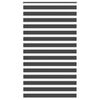 vidaXL Sebragardin svart 120x230 cm stoff bredde 115,9 cm polyester