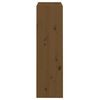 vidaXL Bokhylle/romdeler honningbrun 60x30x103,5 cm heltre furu