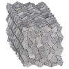 vidaXL Mosaic Fliser Lysegr&aring; 30 x 30 cm Marmor