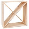 vidaXL Vinhylle 62x25x62 cm heltre furu
