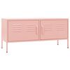 vidaXL TV-benk rosa 105x35x50 cm st&aring;l