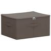 vidaXL Lagringsboks 24 stk. Ikke-vevd stoff 43 x 34 x 23 cm 33,6 L Gr&aring;
