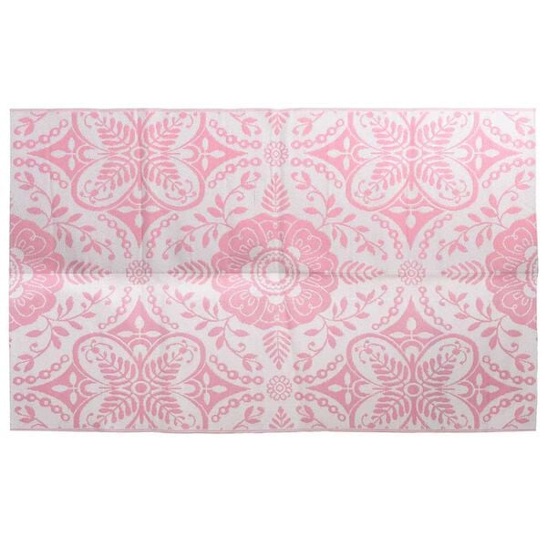 vidaXL Uteteppe ARAKIL Rosa 160x230 cm PP