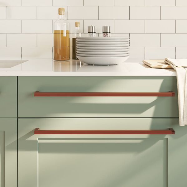 vidaXL Skaph&aring;ndtak 20 stk bronse 480 mm rustfritt st&aring;l