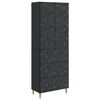 vidaXL Skapsett 2 stk. 66 x 34,5 x 90 cm Konstruert tre Svart