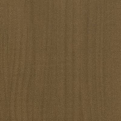 vidaXL Bokhylle/romdeler honningbrun 100x30x71,5 cm furu